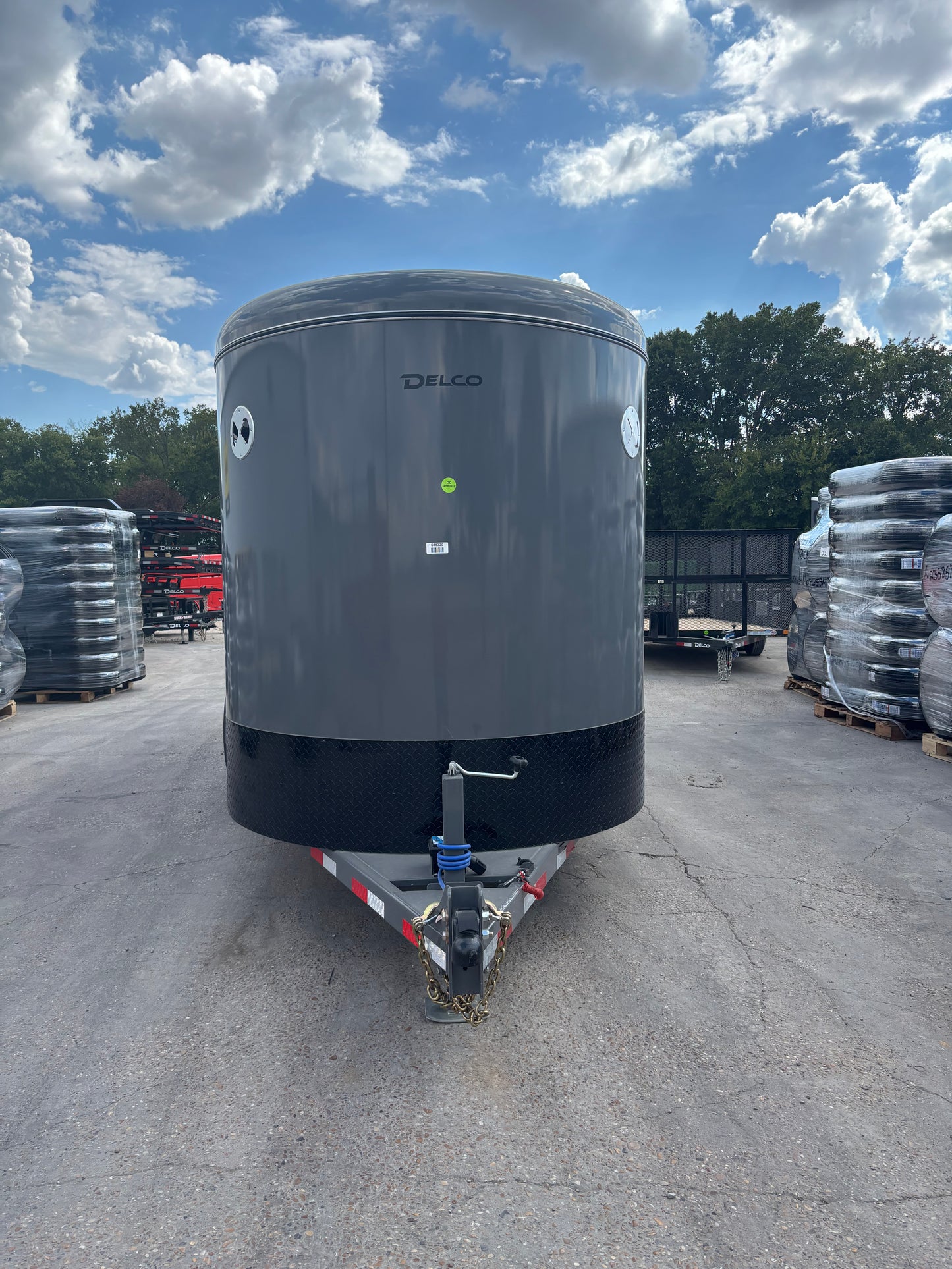 6' x 16' Cattle Stock Trailer Delco #S616