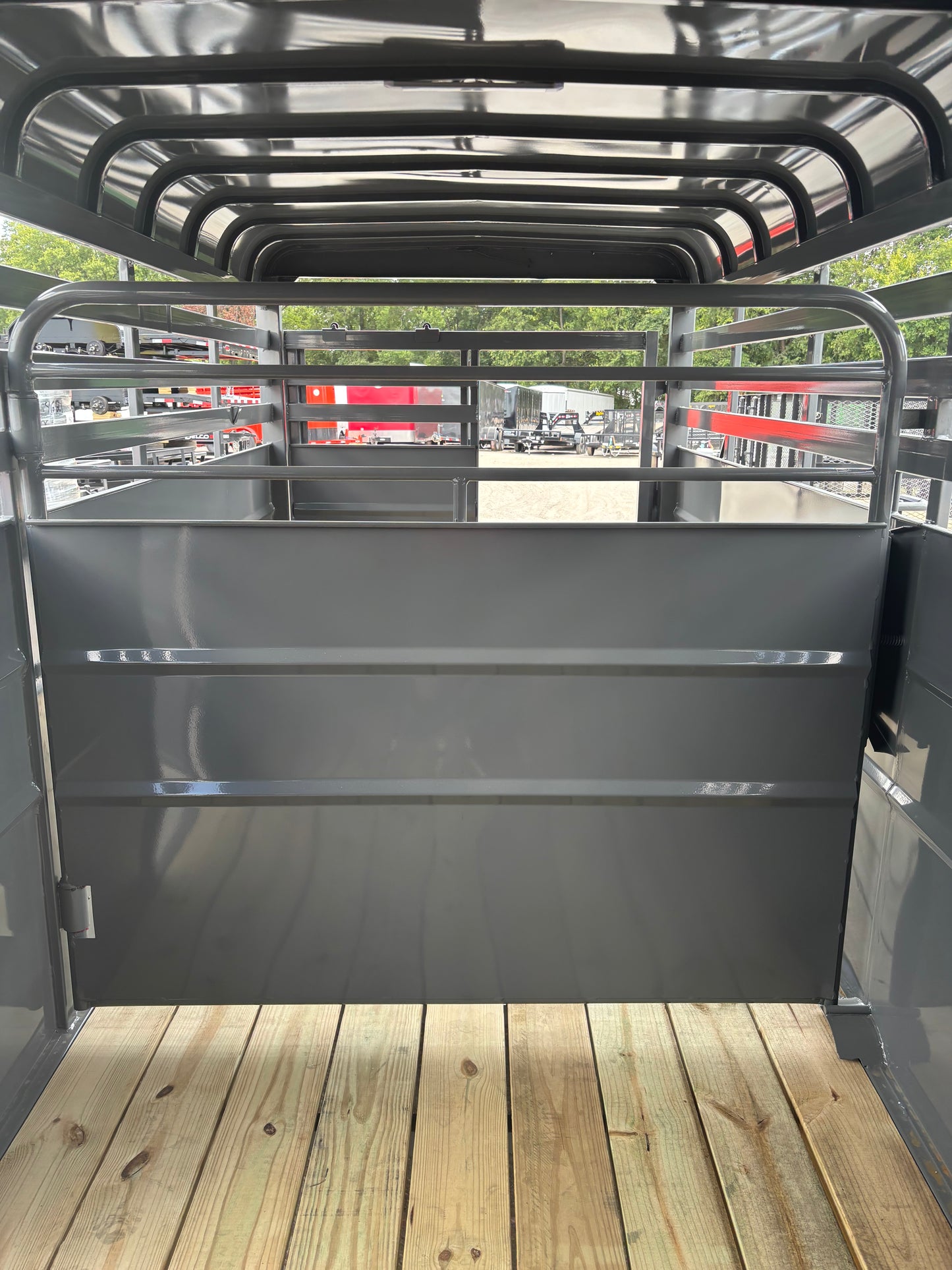 6' x 16' Cattle Stock Trailer Delco #S616