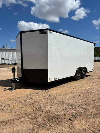 8.5 x 18' E-Series Enclosed Trailer Cargo Mate #TXEHW8.518TA3