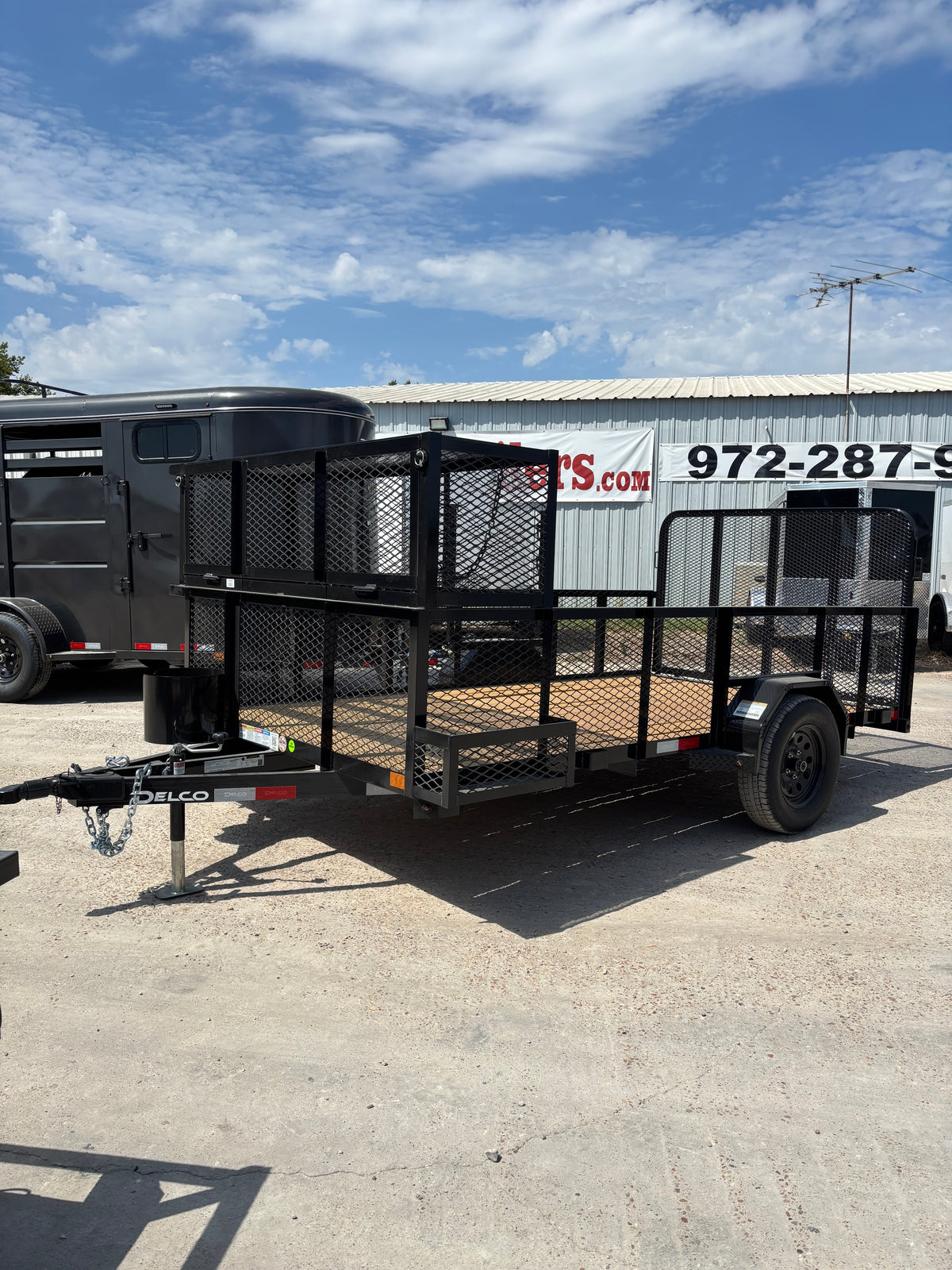 77 x 12' Landscape Trailer Delco #L212