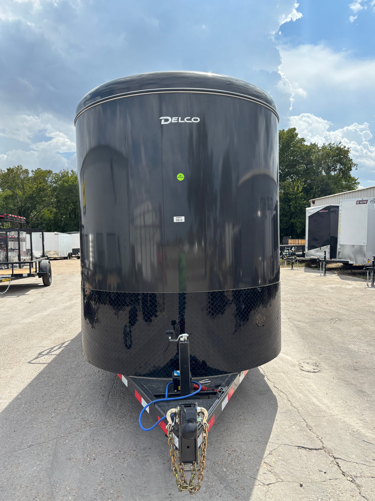 6' x 16' 3 Horse Slant Trailer Delco #H616