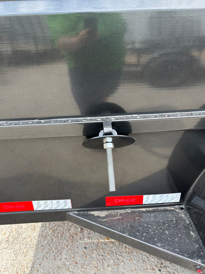 6' x 16' 3 Horse Slant Trailer Delco #H616