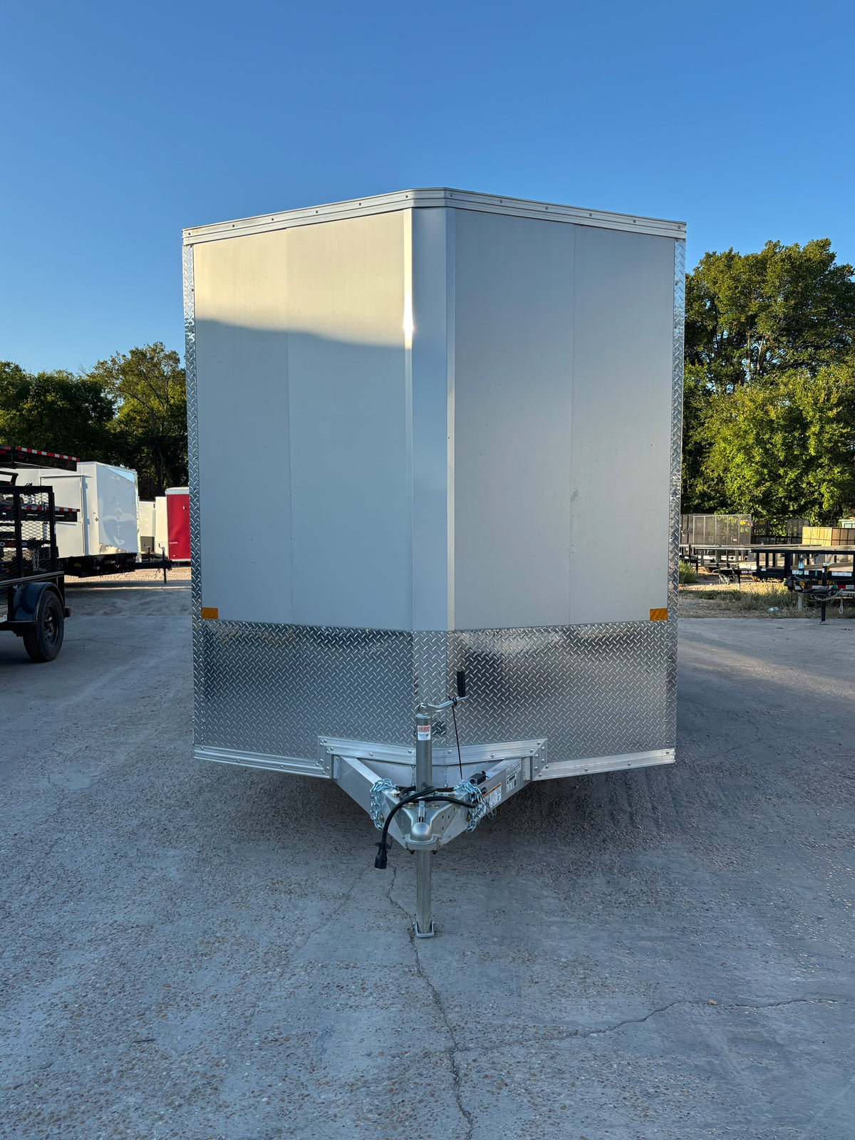 7 x 16' XLT Pro Series Enclosed TA Alcom Cargo Trailer #EZEC7X16XLT-P
