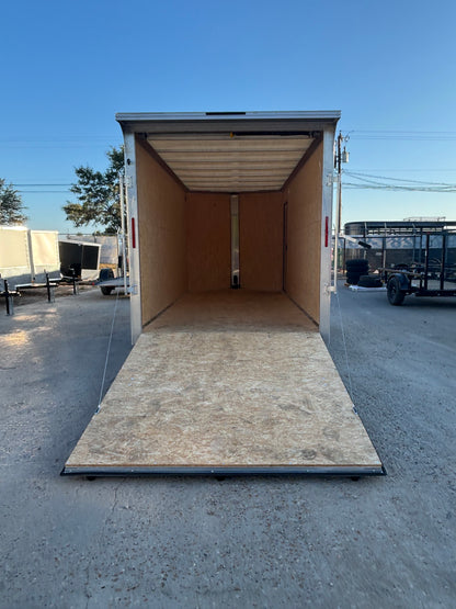 7 x 16' XLT Pro Series Enclosed TA Alcom Cargo Trailer #EZEC7X16XLT-P