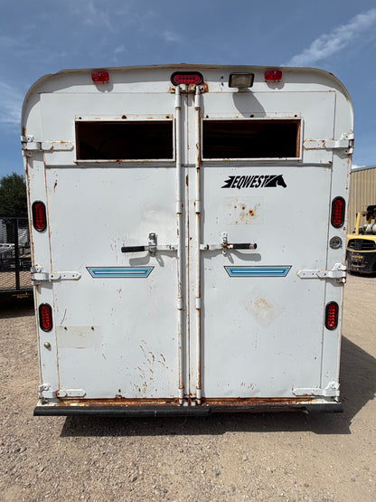 7' x 20' GN Eqwest Horse Trailer #37182