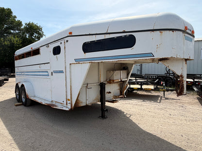 7' x 20' GN Eqwest Horse Trailer #37182