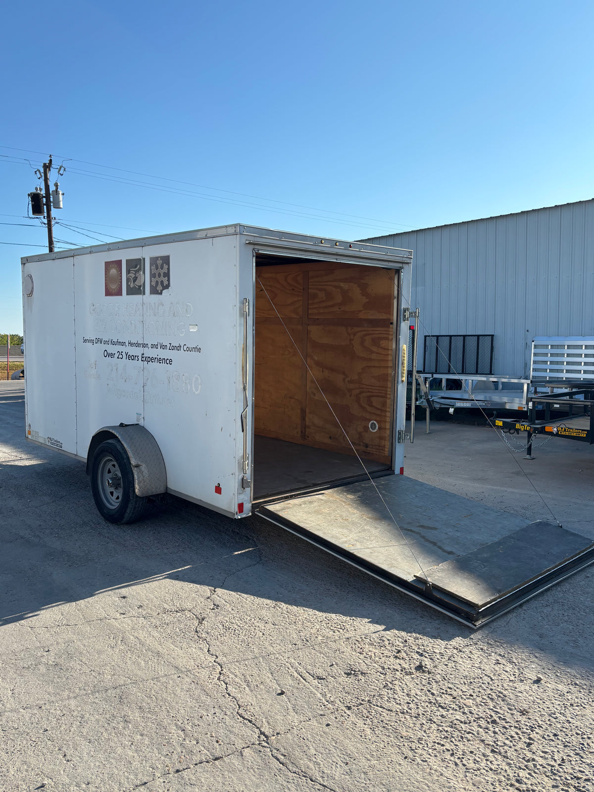 6 x 12' Enclosed Trailer Cargo Mate #81911