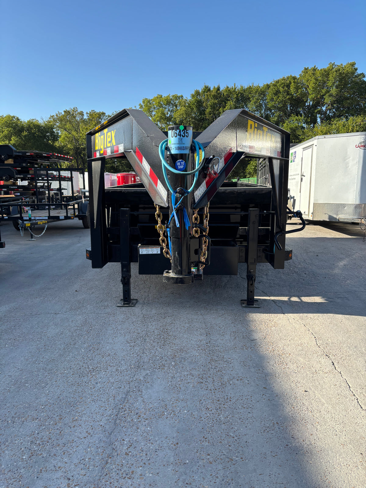 7 x 14' GN Dump Trailer Big Tex #14GX-14BK6SIRPD