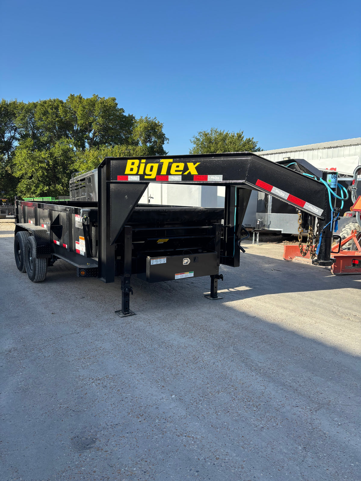 7 x 14' GN Dump Trailer Big Tex #14GX-14BK6SIRPD