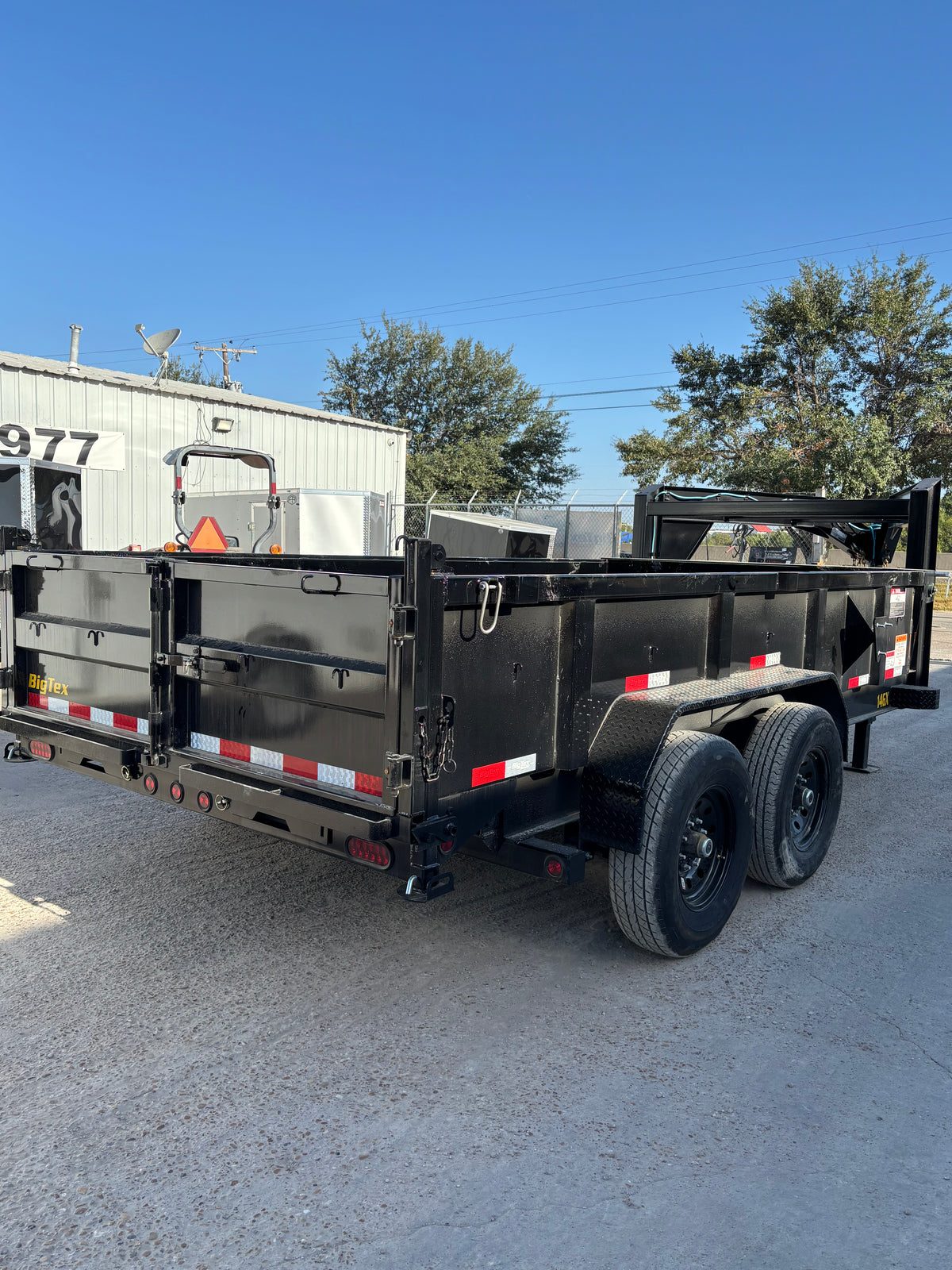 7 x 14' GN Dump Trailer Big Tex #14GX-14BK6SIRPD