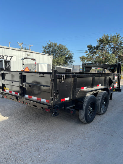 7 x 14' GN Dump Trailer Big Tex #14GX-14BK6SIRPD