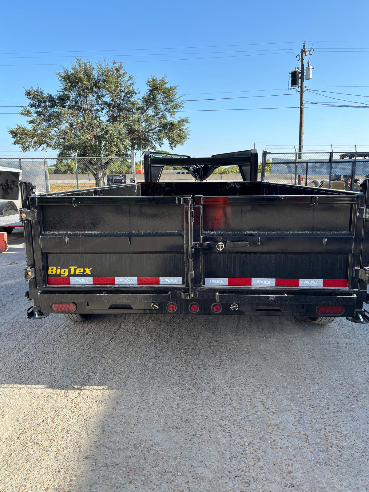 7 x 14' GN Dump Trailer Big Tex #14GX-14BK6SIRPD
