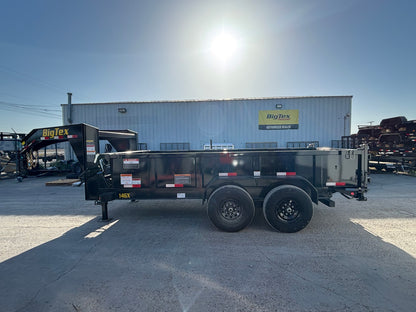 7 x 14' GN Dump Trailer Big Tex #14GX-14BK6SIRPD