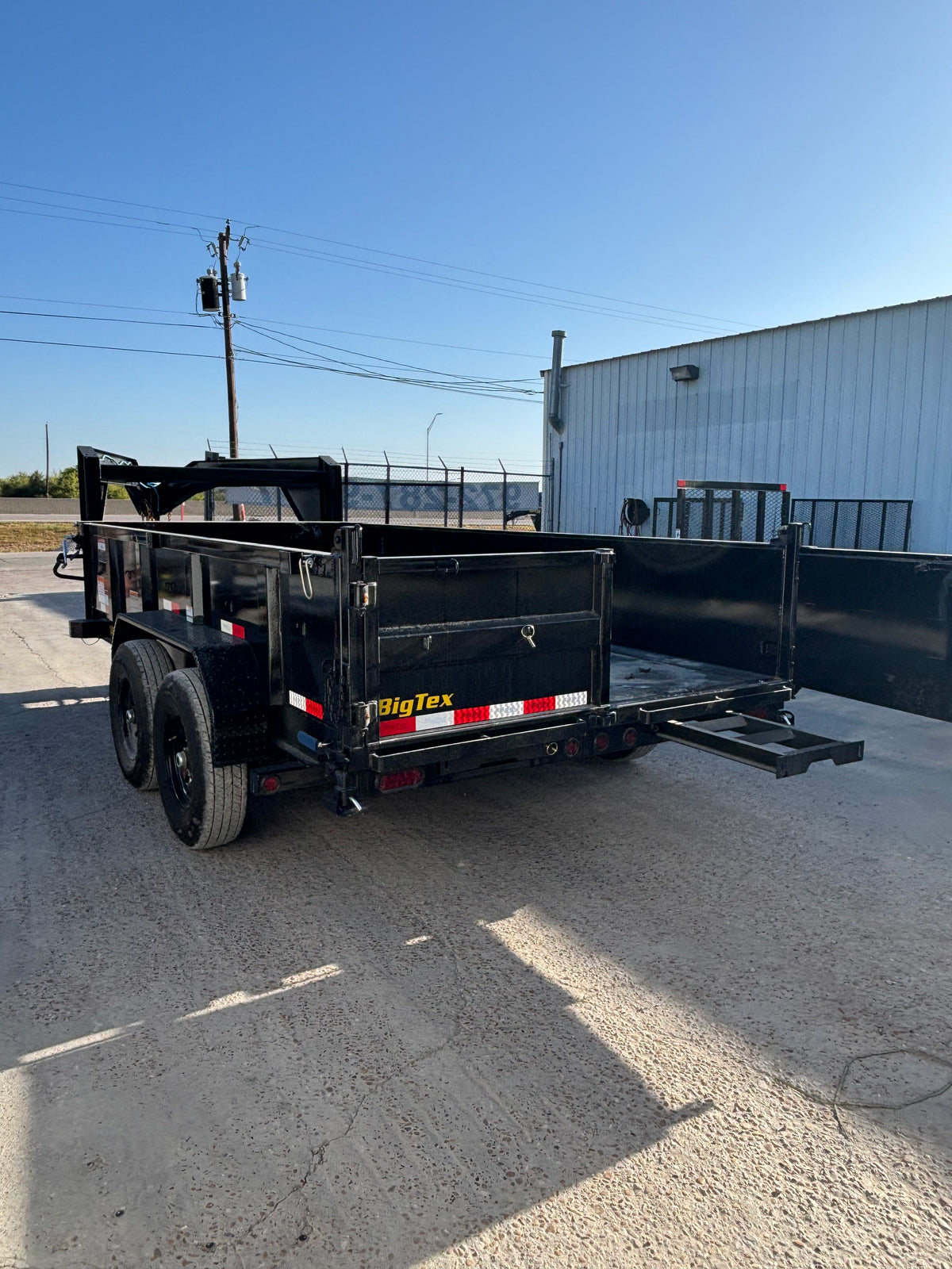 7 x 14' GN Dump Trailer Big Tex #14GX-14BK6SIRPD
