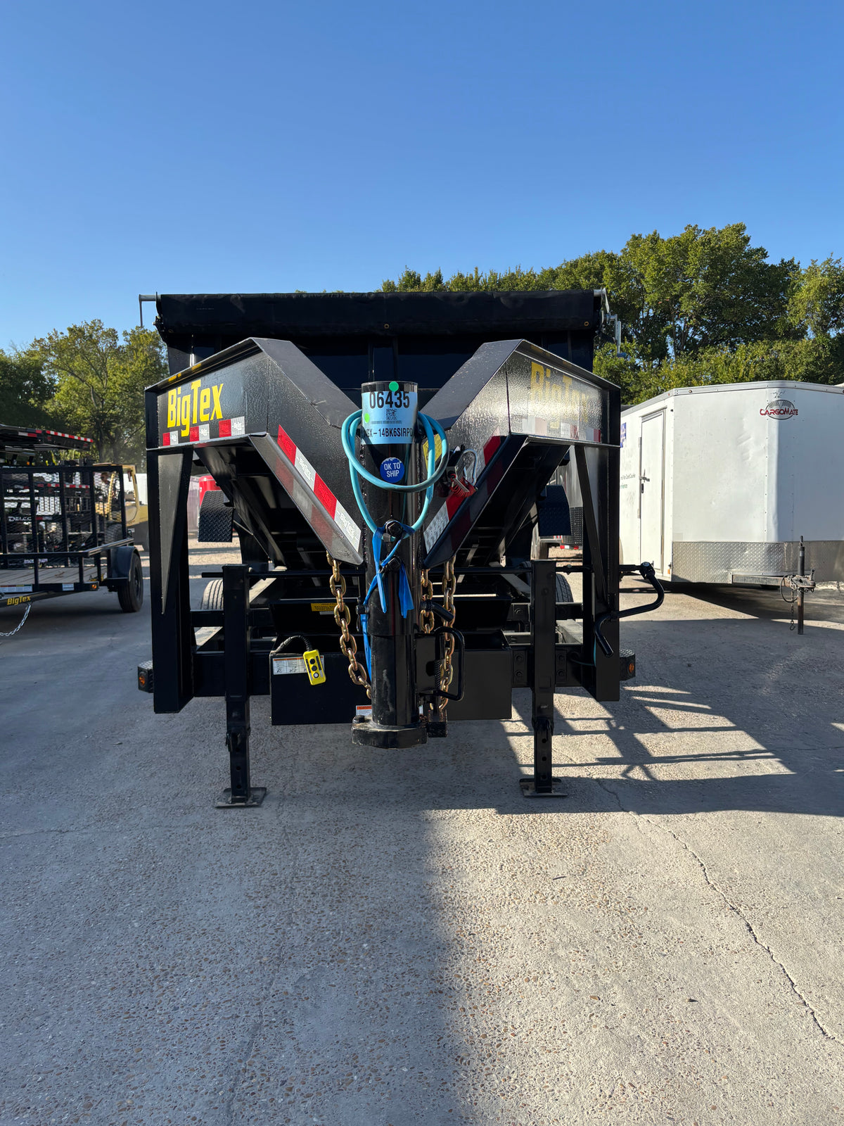 7 x 14' GN Dump Trailer Big Tex #14GX-14BK6SIRPD