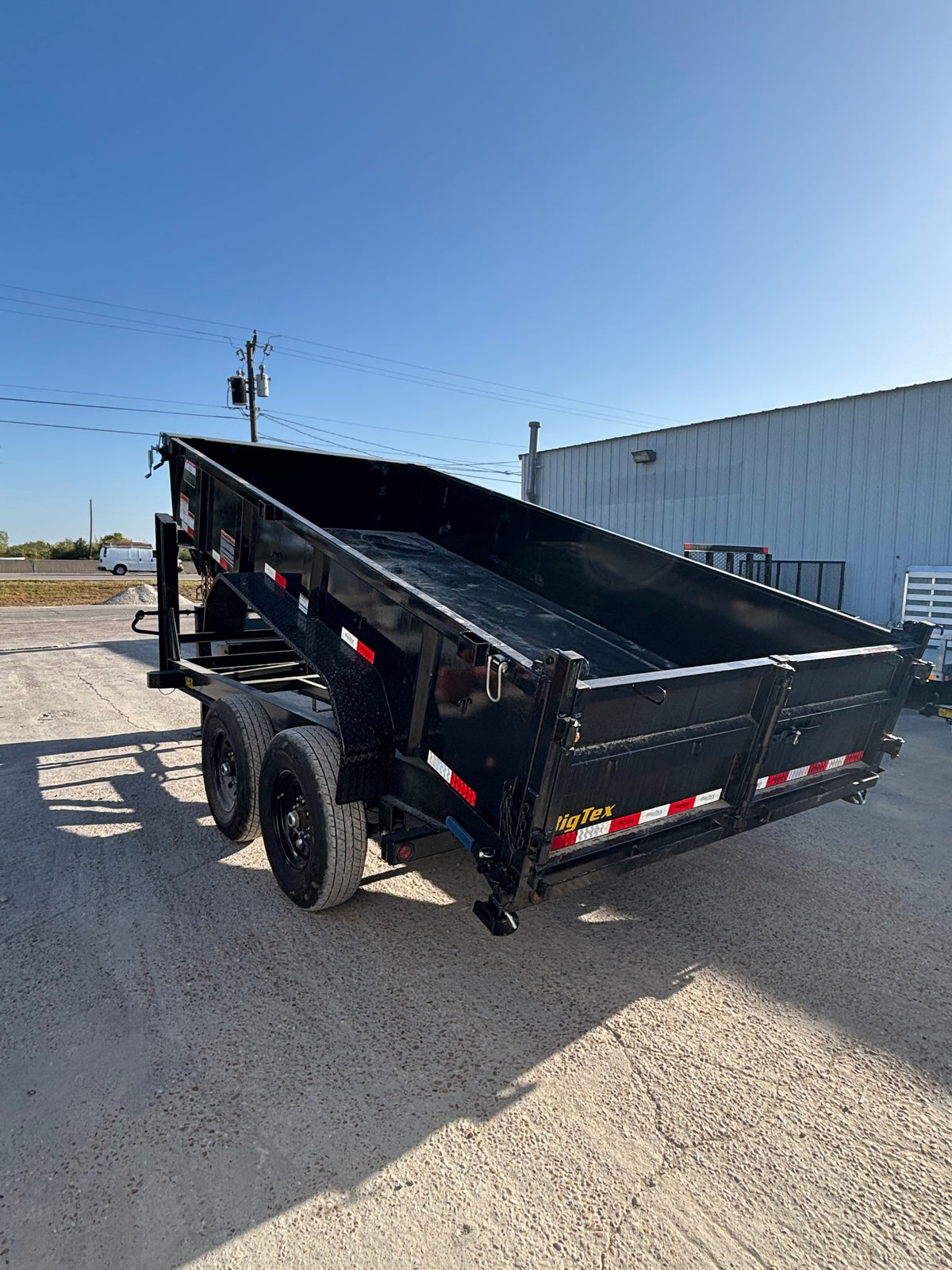 7 x 14' GN Dump Trailer Big Tex #14GX-14BK6SIRPD