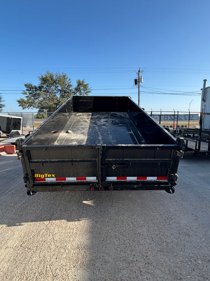 7 x 14' GN Dump Trailer Big Tex #14GX-14BK6SIRPD