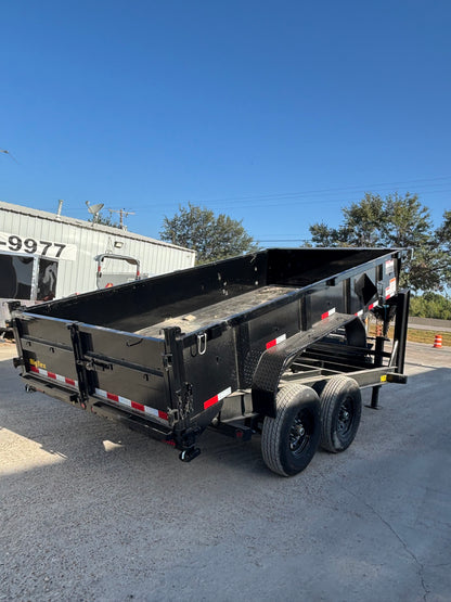 7 x 14' GN Dump Trailer Big Tex #14GX-14BK6SIRPD
