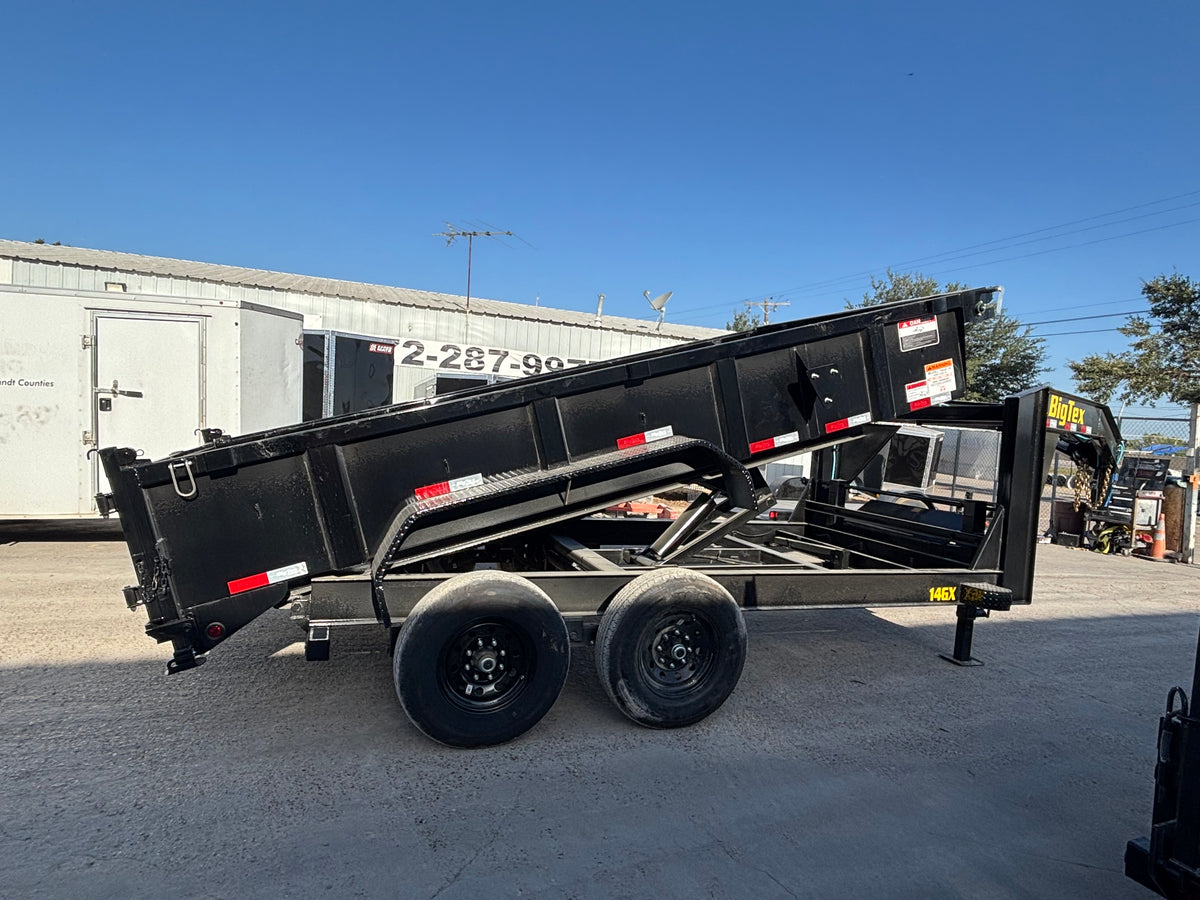 7 x 14' GN Dump Trailer Big Tex #14GX-14BK6SIRPD