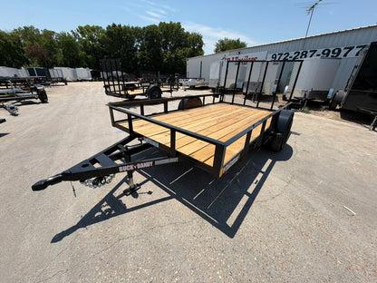 77 x 12' Utility Trailer Buck Dandy #LB-7712