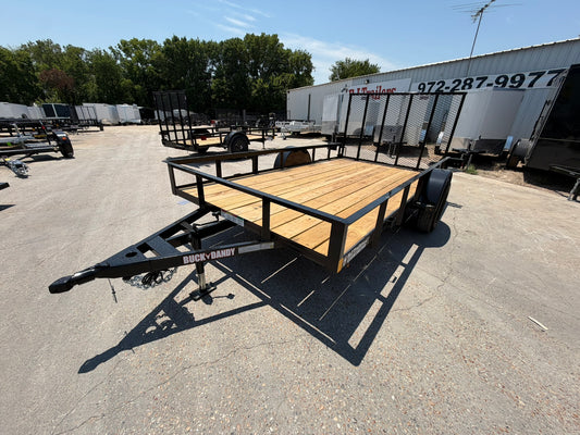 77 x 12' Utility Trailer Buck Dandy #LB-7712