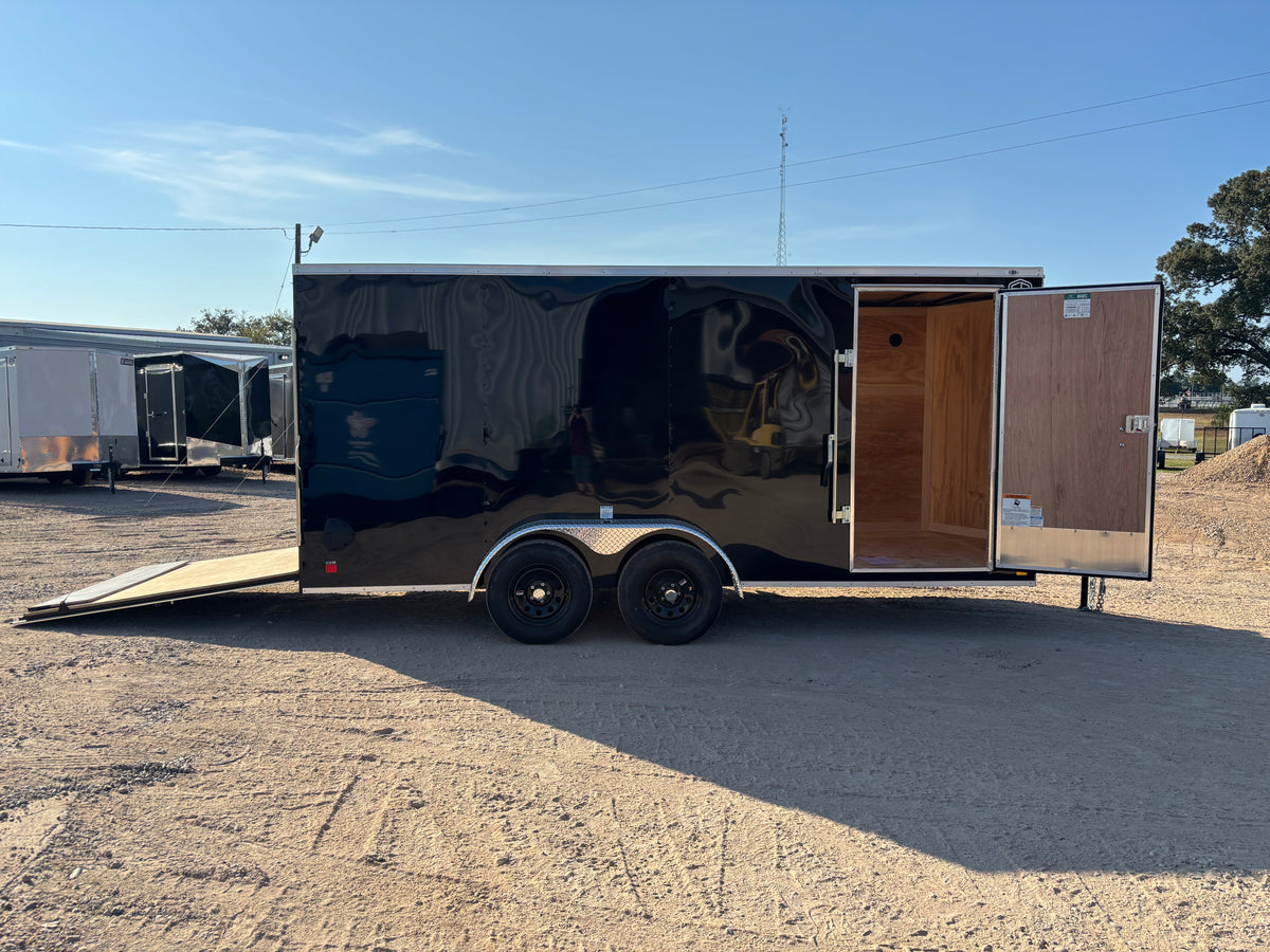 7 x 16' E-Series Enclosed Trailer Cargo Mate #TXLEEH716TA2