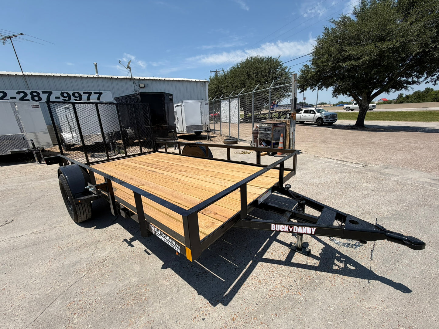77 x 12' Utility Trailer Buck Dandy #LB-7712
