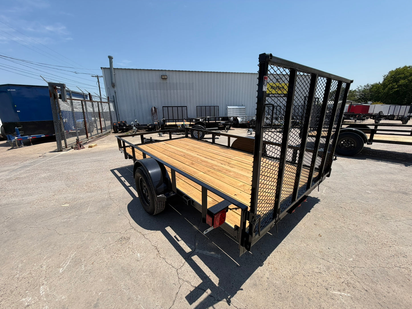 77 x 12' Utility Trailer Buck Dandy #LB-7712