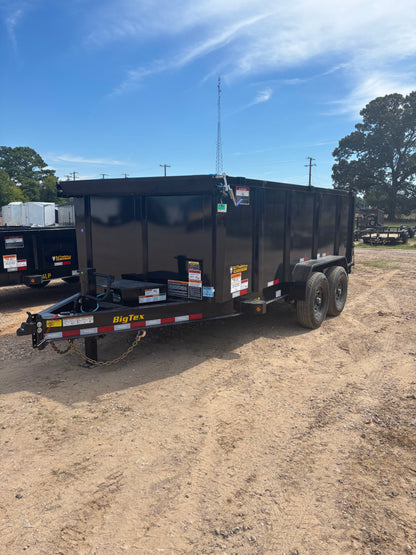 7 x 14' Dump Trailer Big Tex #14LP-14BK6-P4