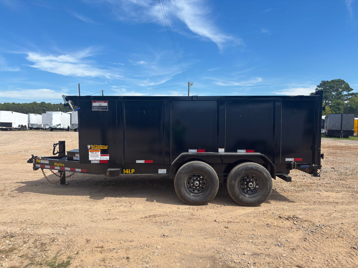 7 x 14' Dump Trailer Big Tex #14LP-14BK6-P4