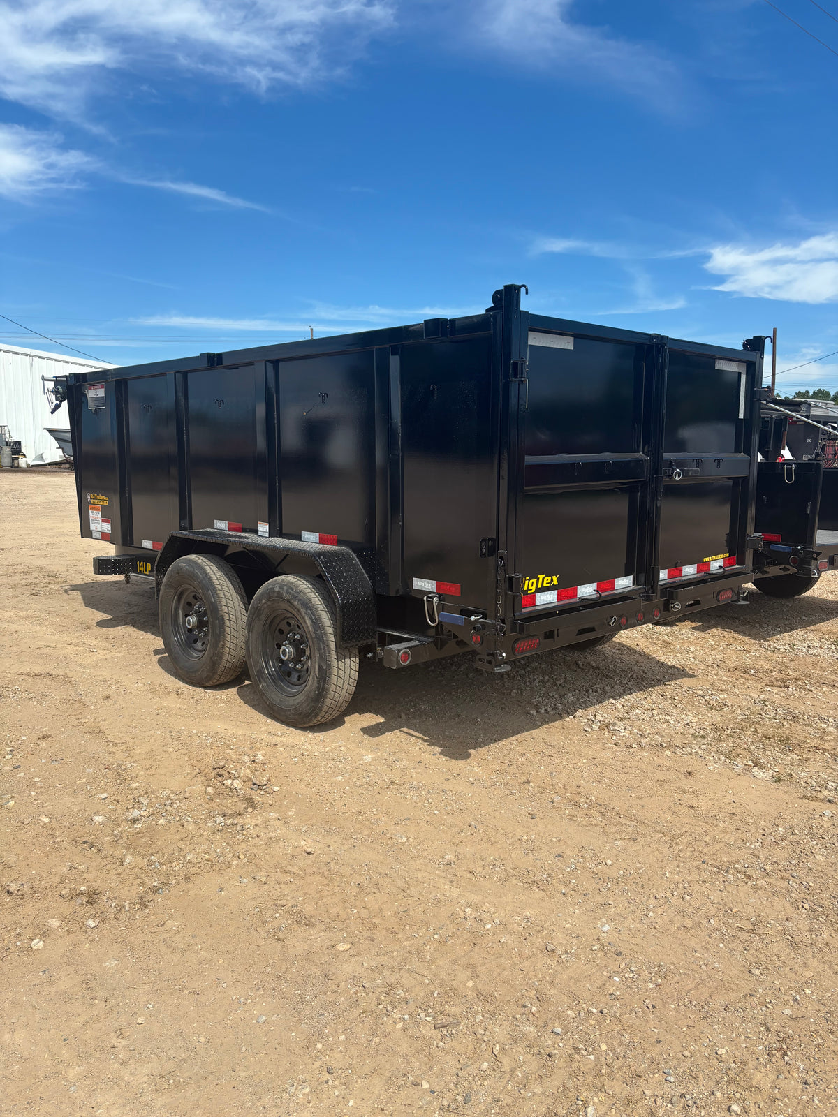 7 x 14' Dump Trailer Big Tex #14LP-14BK6-P4