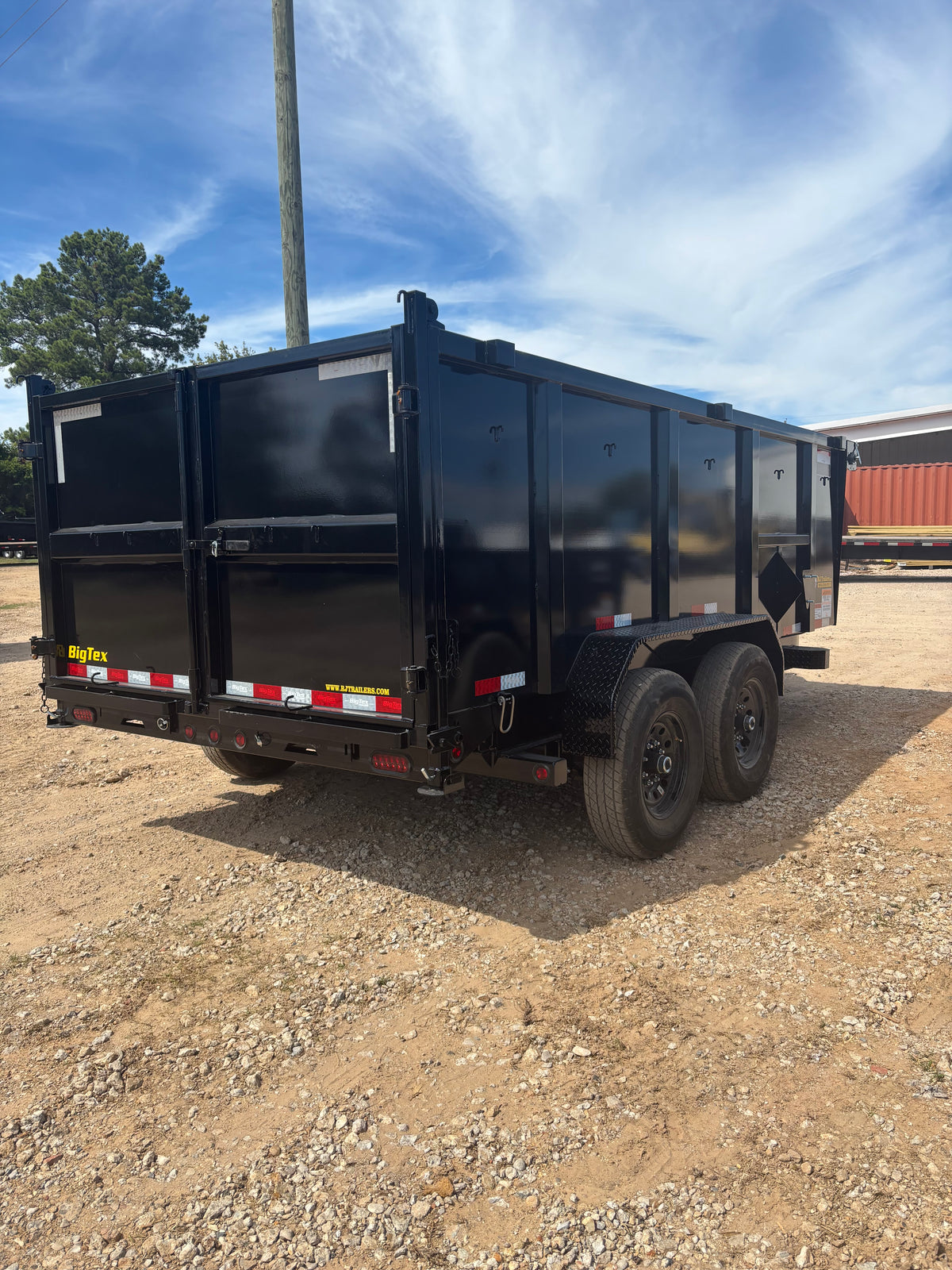 7 x 14' Dump Trailer Big Tex #14LP-14BK6-P4