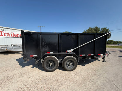 82 x 14 Big Tex Dump Bumper Pull USED