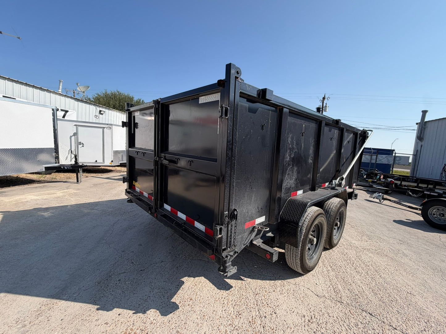 82 x 14 Big Tex Dump Bumper Pull USED