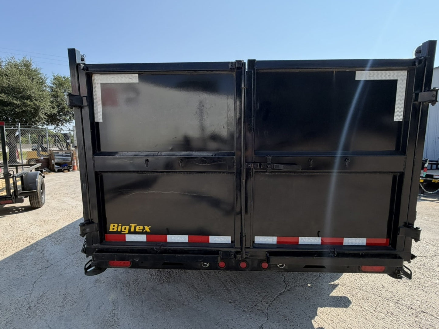 82 x 14 Big Tex Dump Bumper Pull USED