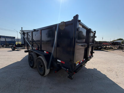 82 x 14 Big Tex Dump Bumper Pull USED