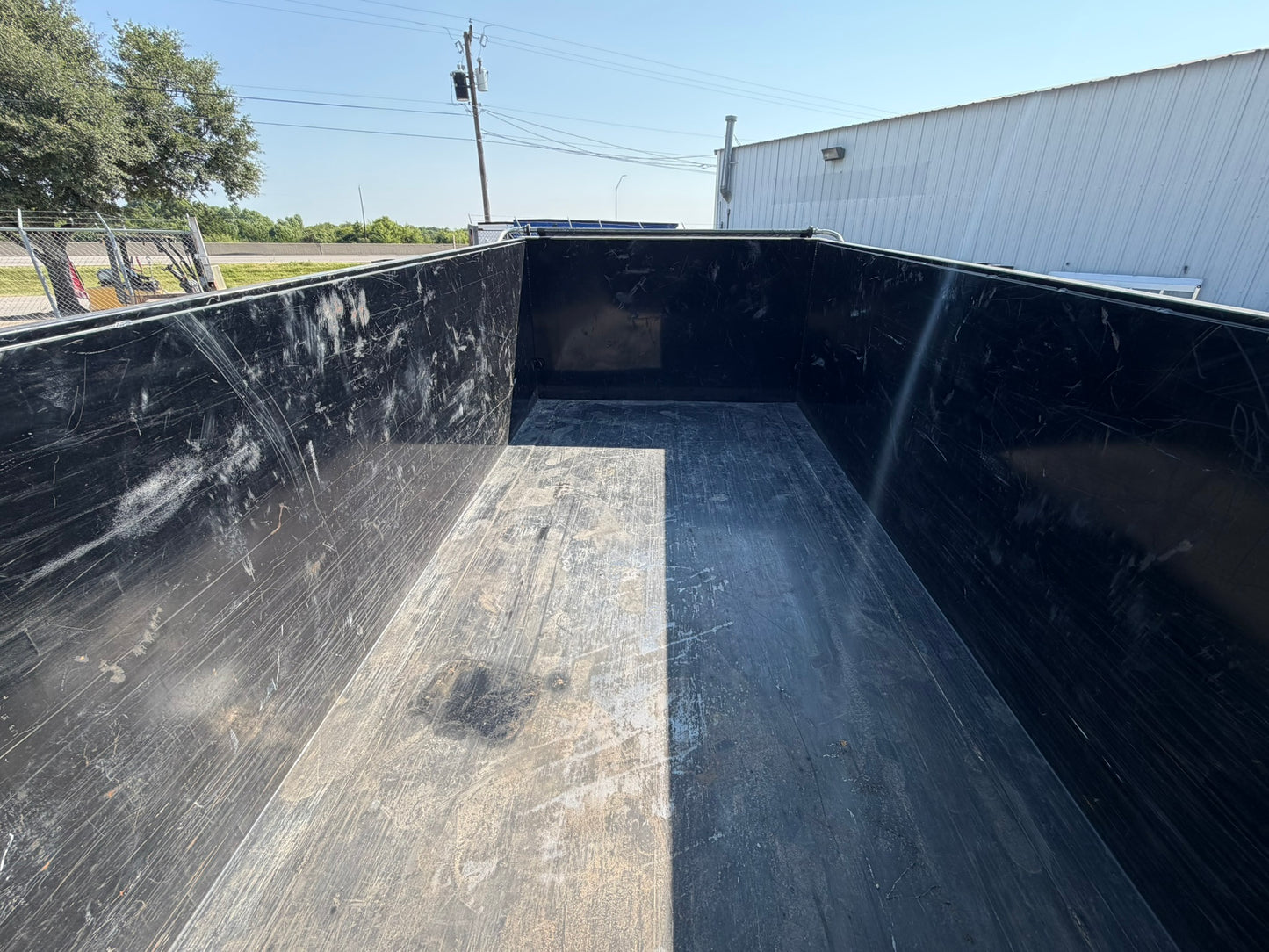 82 x 14 Big Tex Dump Bumper Pull USED