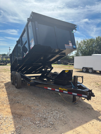 7 x 14' Dump Trailer Big Tex #14LP-14BK6-P4