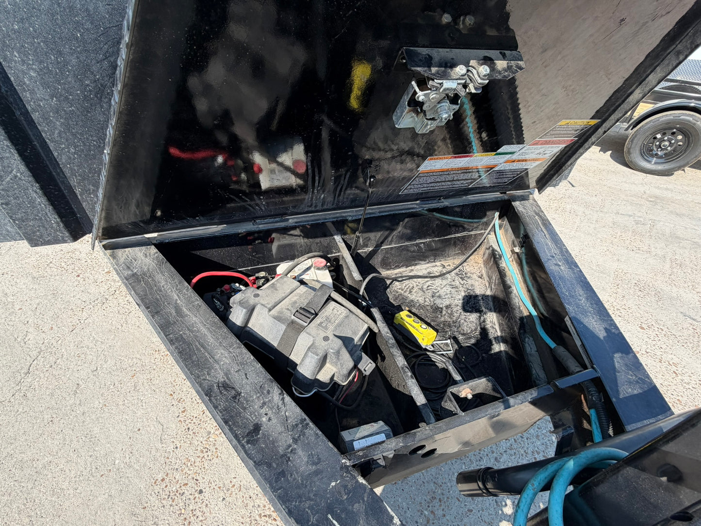 82 x 14 Big Tex Dump Bumper Pull USED