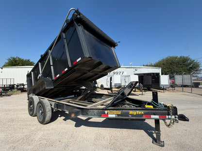 82 x 14 Big Tex Dump Bumper Pull USED