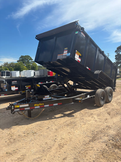7 x 14' Dump Trailer Big Tex #14LP-14BK6-P4
