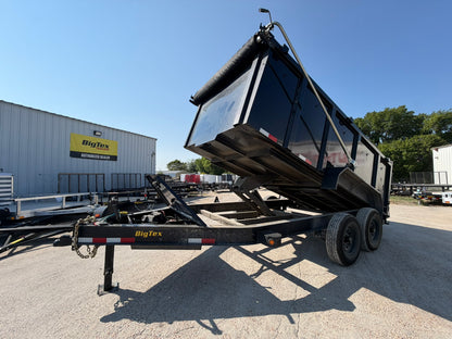82 x 14 Big Tex Dump Bumper Pull USED
