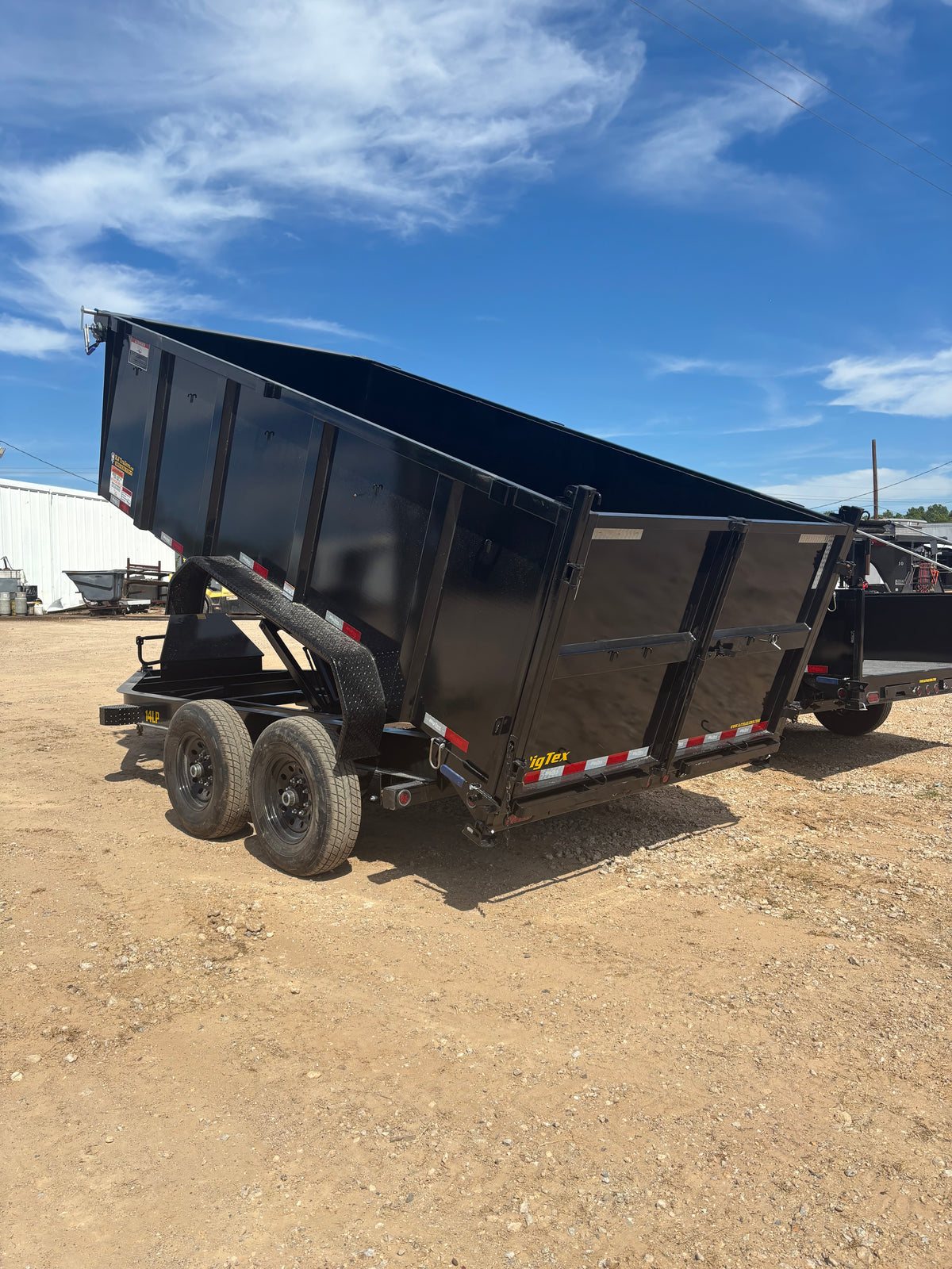 7 x 14' Dump Trailer Big Tex #14LP-14BK6-P4