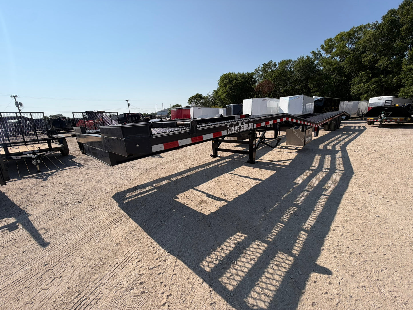 53 Ft 4 Car Hauler Buckeye Trailer USED