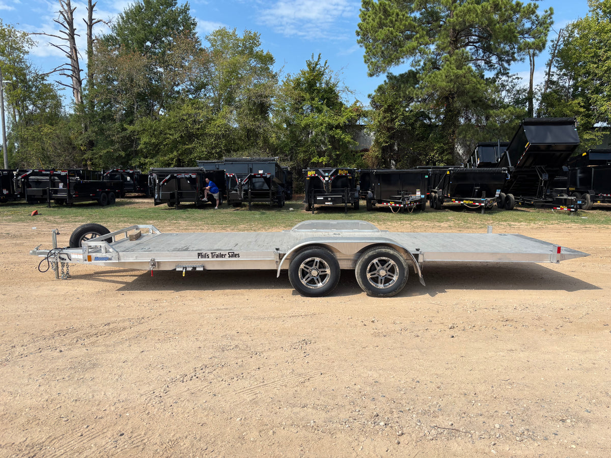 80 x 22' Mission Tilt Car Hauler #00837 - Used