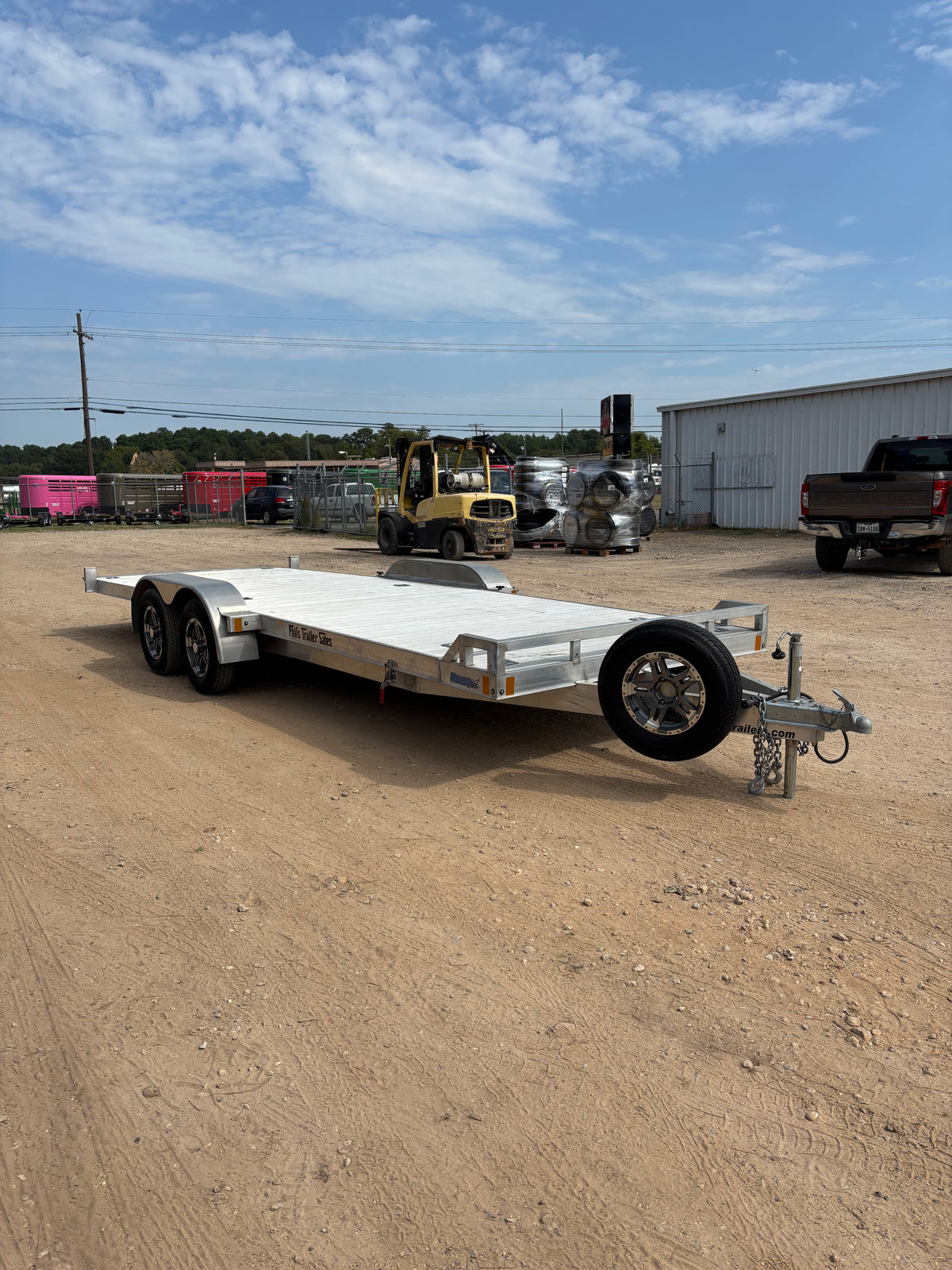80 x 22' Mission Tilt Car Hauler #00837 - Used