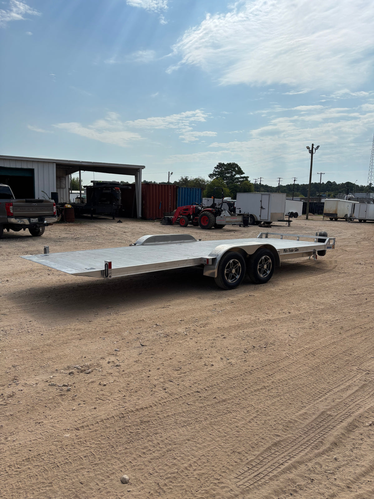 80 x 22' Mission Tilt Car Hauler #00837 - Used
