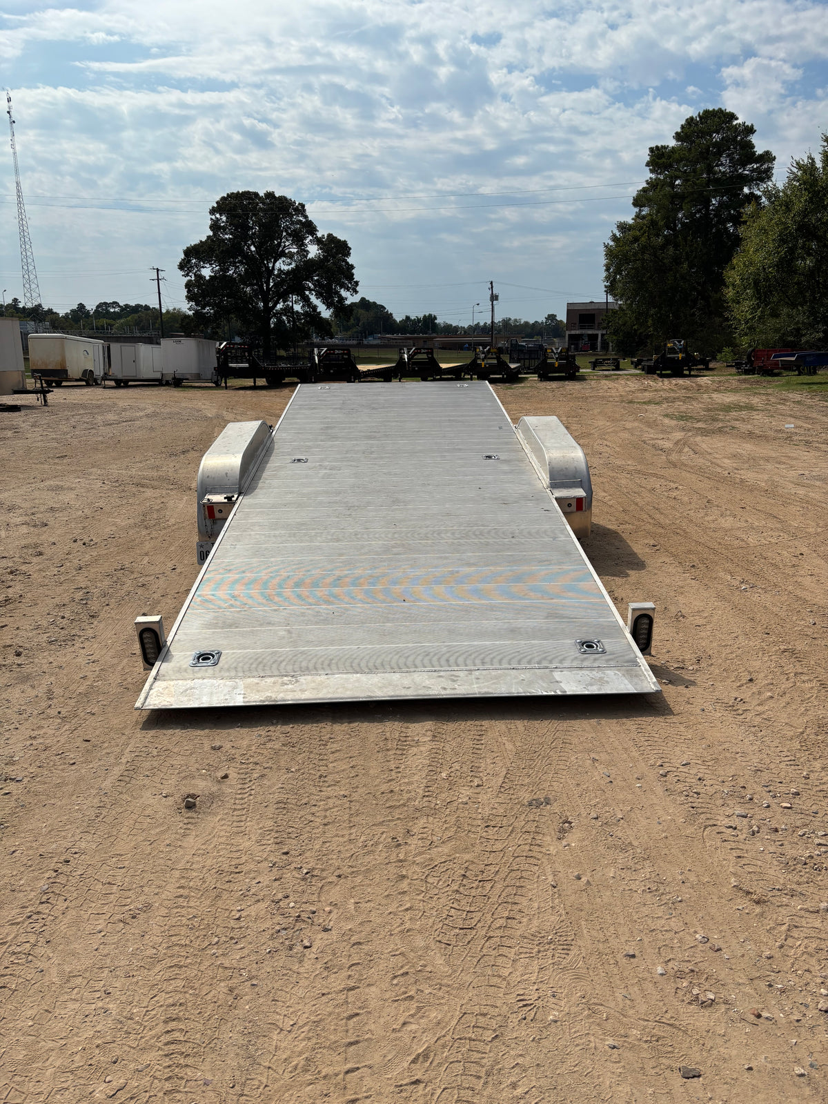 80 x 22' Mission Tilt Car Hauler #00837 - Used