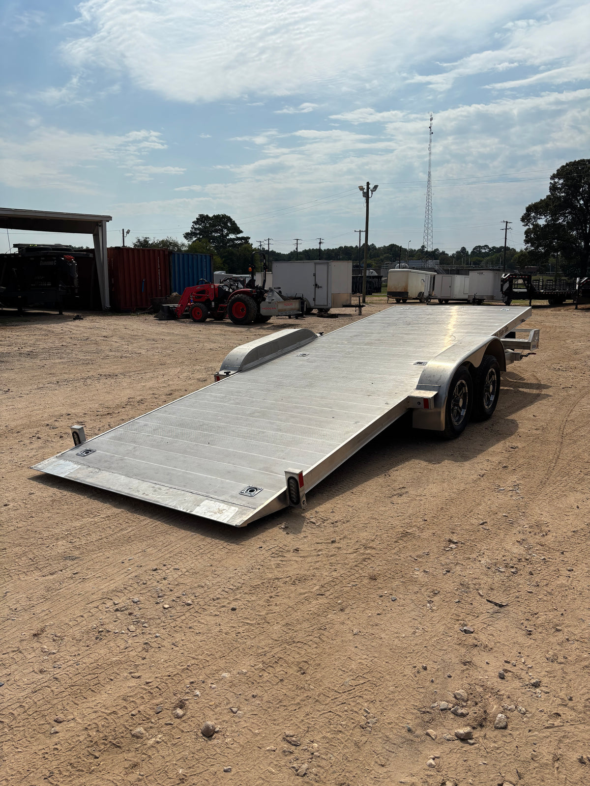 80 x 22' Mission Tilt Car Hauler #00837 - Used