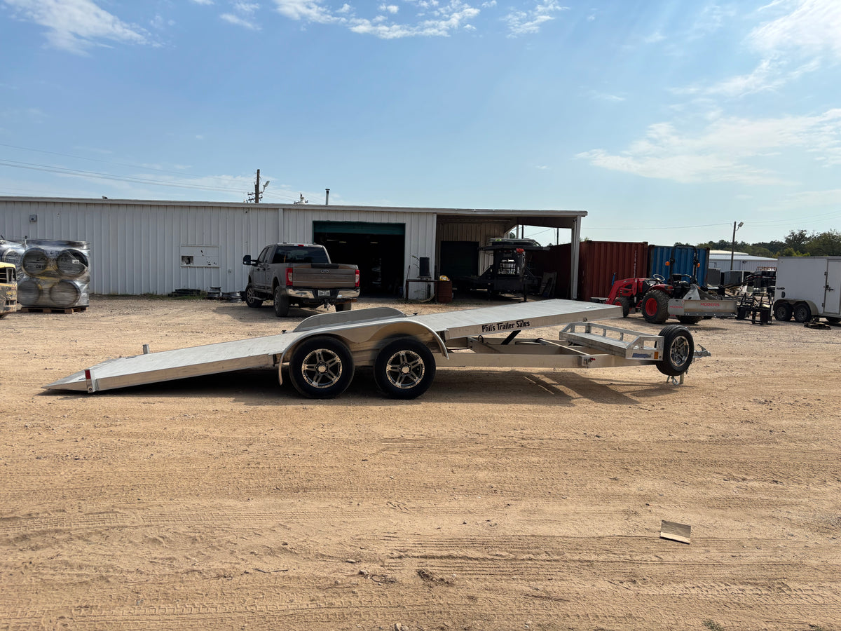 80 x 22' Mission Tilt Car Hauler #00837 - Used